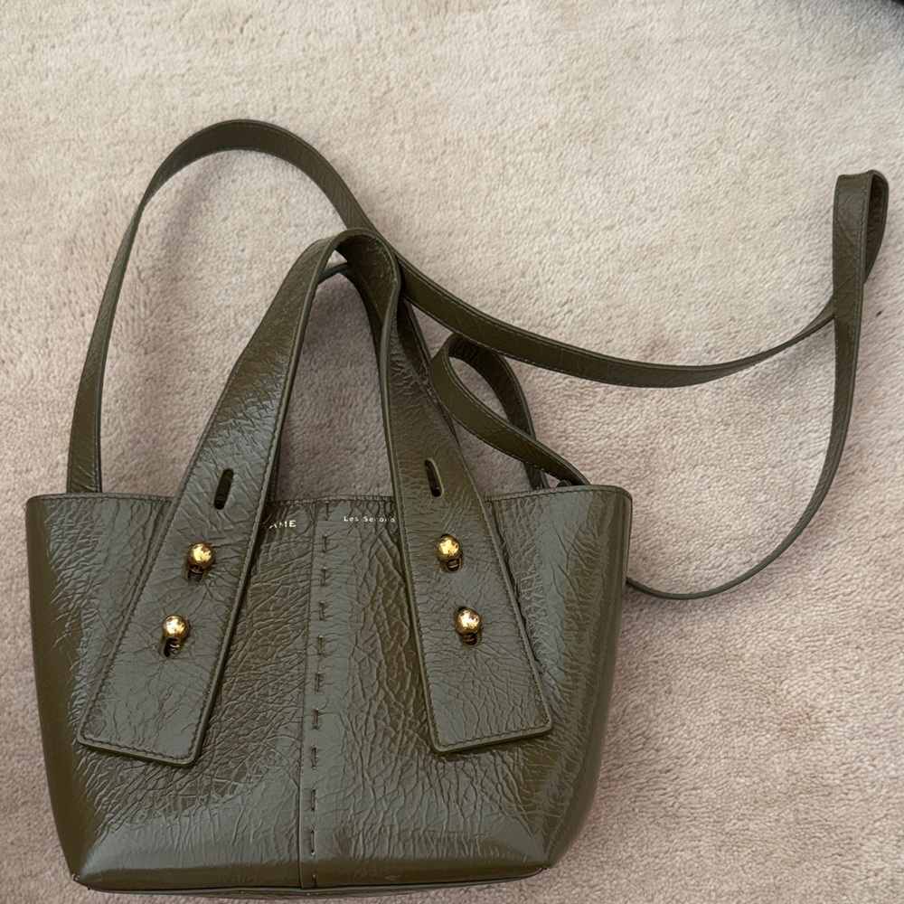 Olive Green Frame Les Second Mini Bag